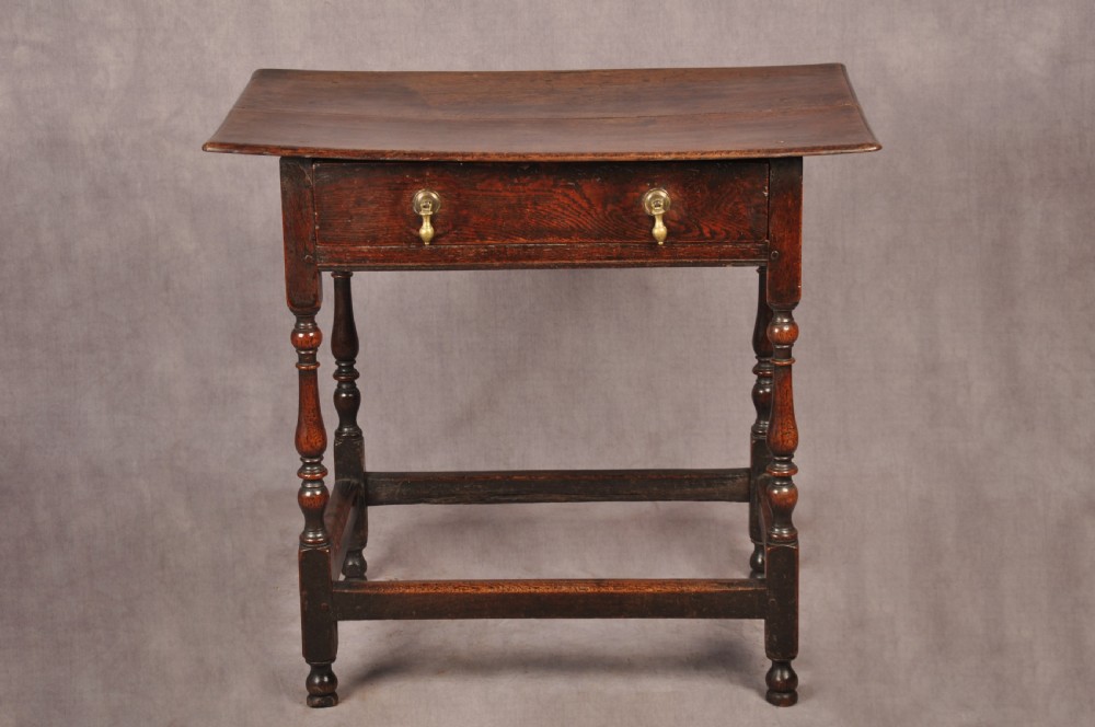 17th Century Oak Side Table View II