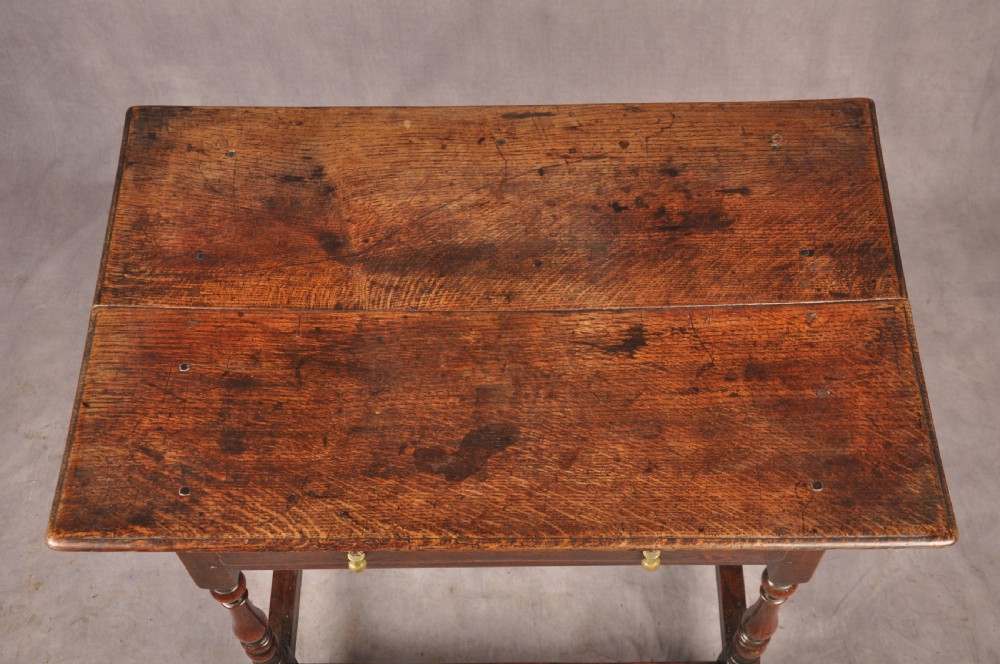 17th Century Oak Side Table View III