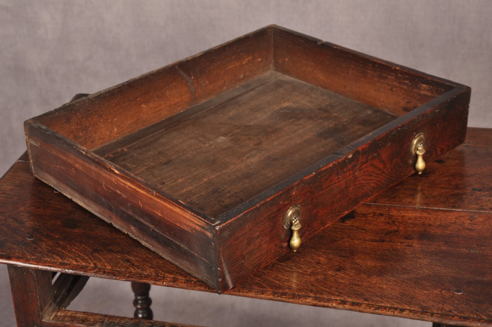 17th Century Oak Side Table View V