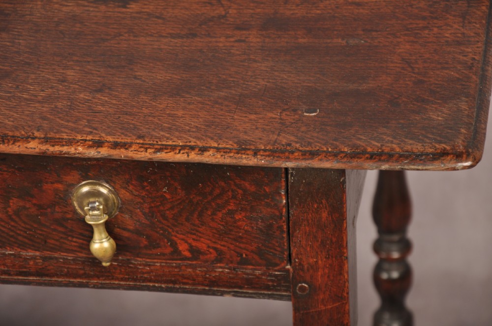 17th Century Oak Side Table View VII