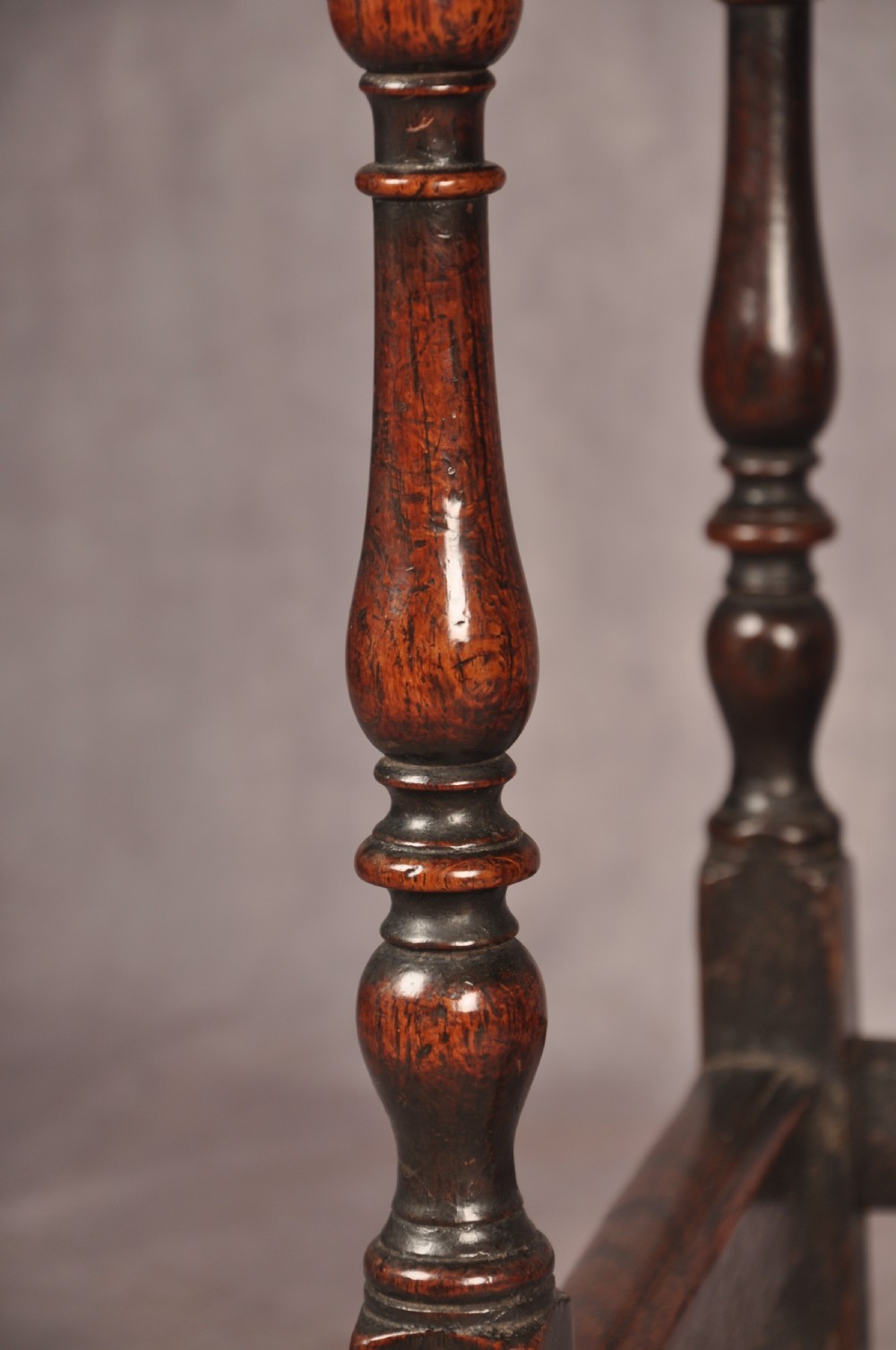 17th Century Oak Side Table View IX