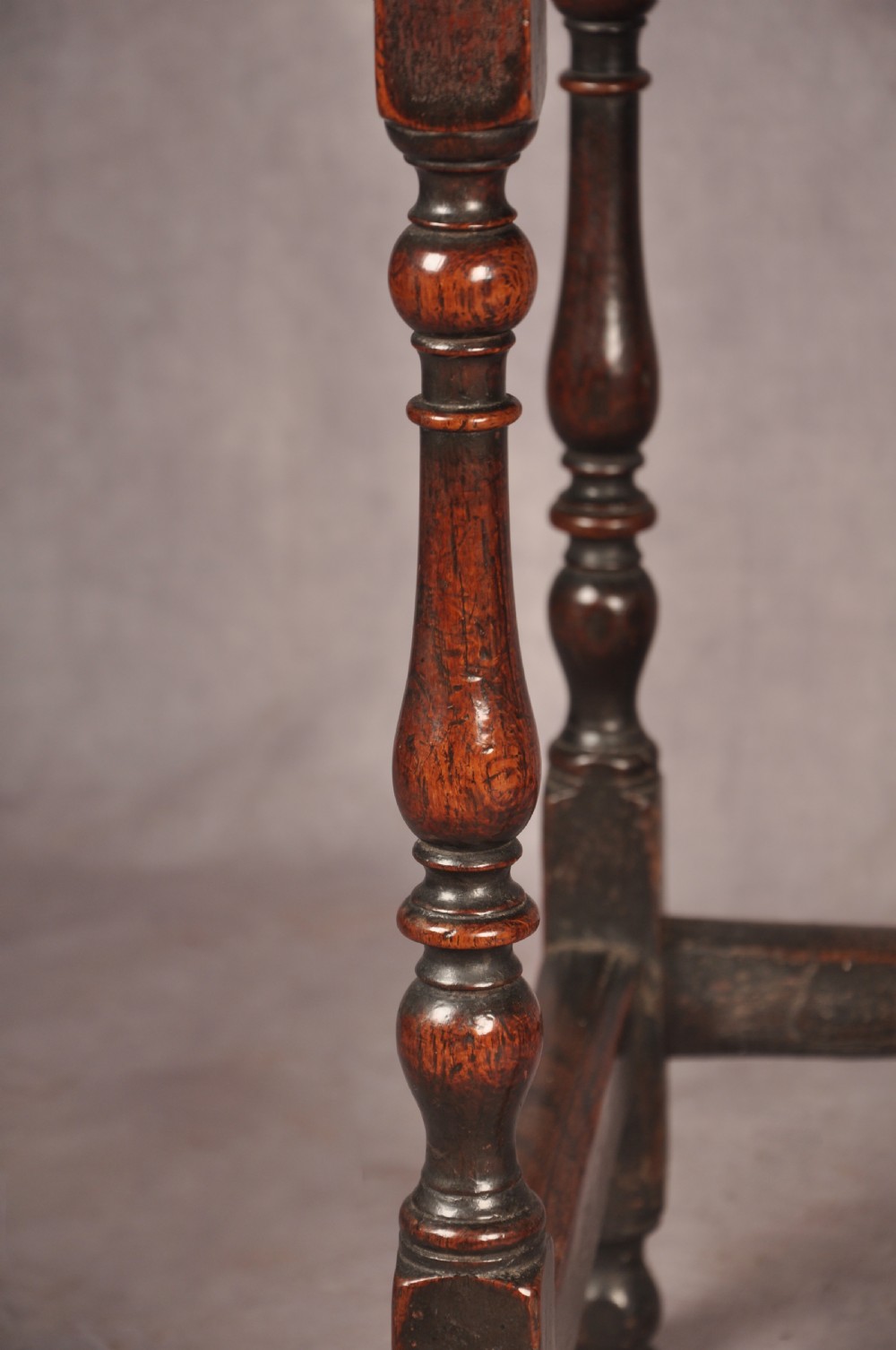 17th Century Oak Side Table View X