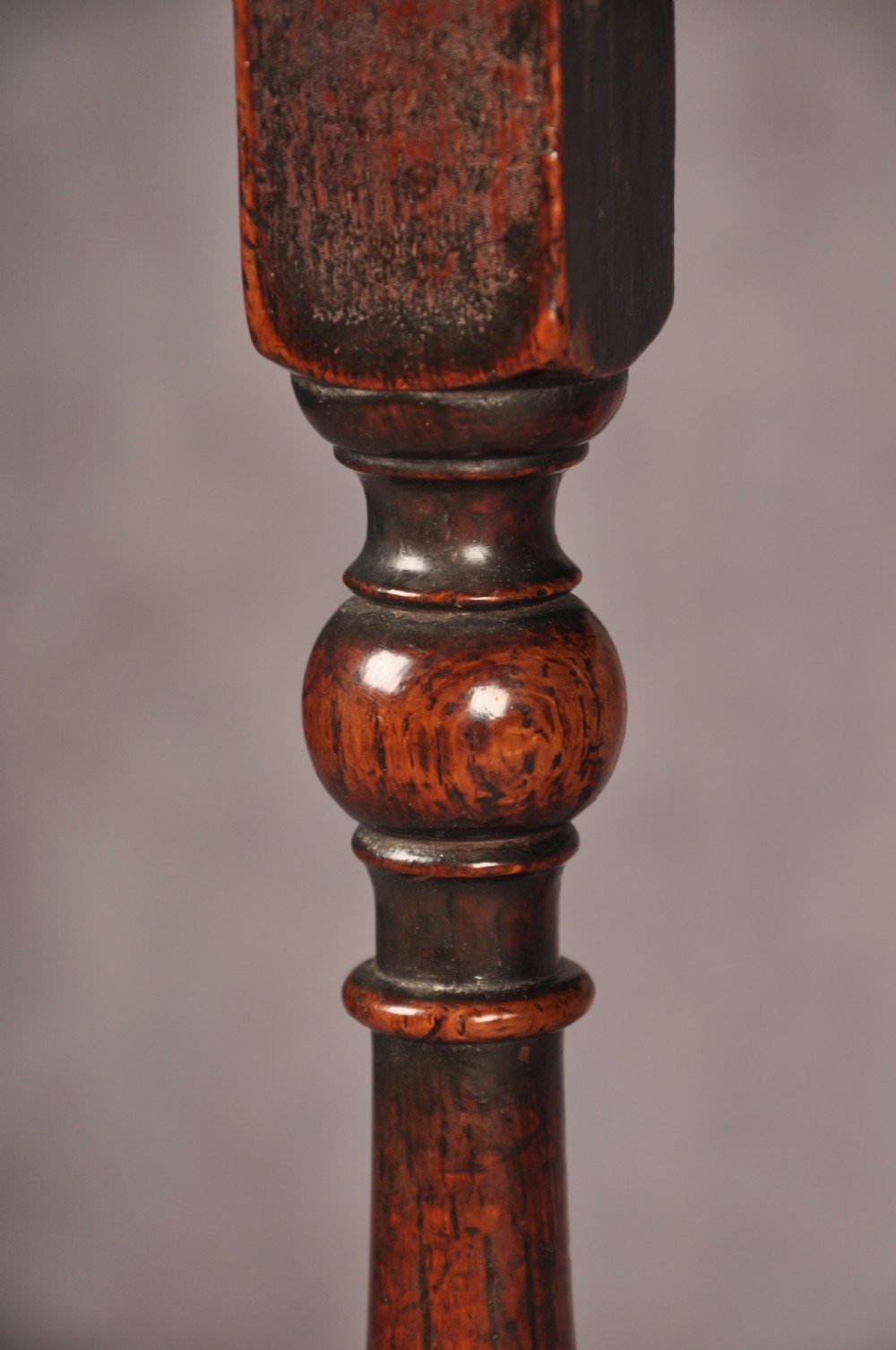 17th Century Oak Side Table View XI