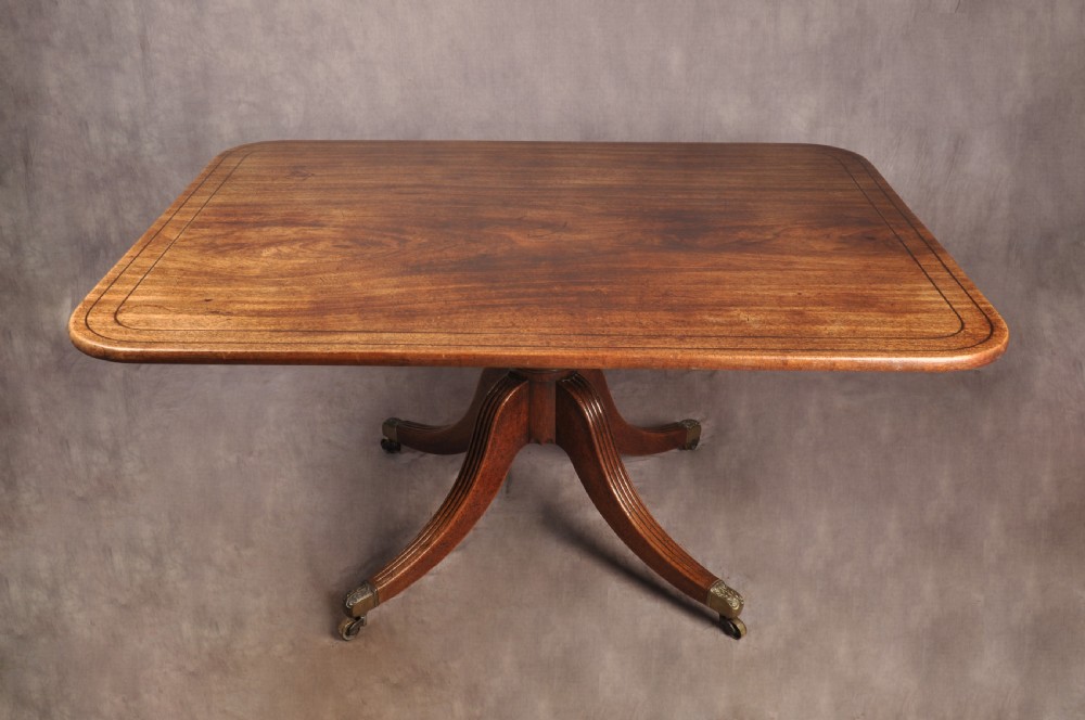 Fine Regency Mahogany Breakfast Table