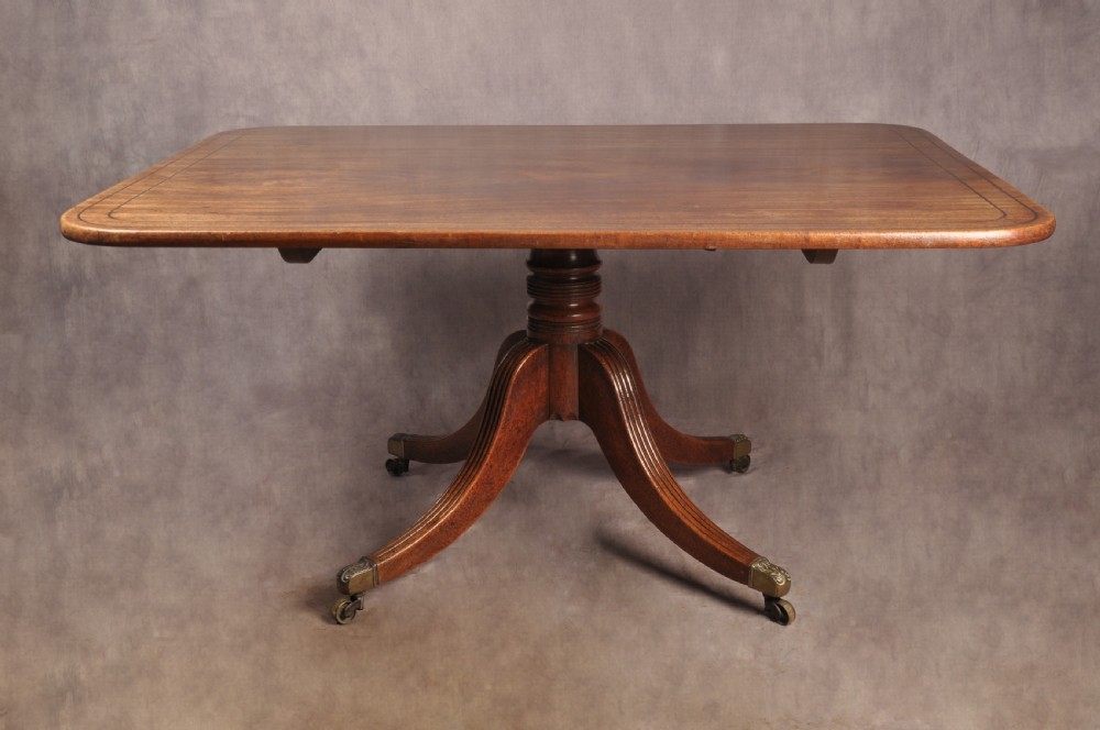 Fine Regency Mahogany Breakfast Table View III