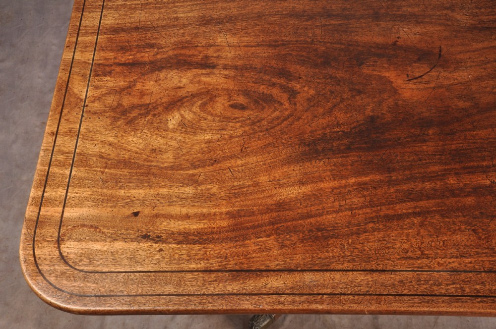 Fine Regency Mahogany Breakfast Table View VI