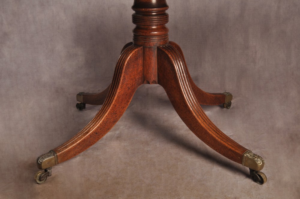 Fine Regency Mahogany Breakfast Table View VIII
