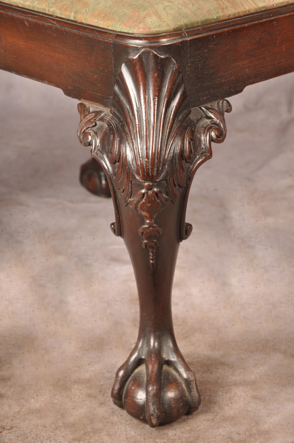 19th Century Mahogany Stool View III