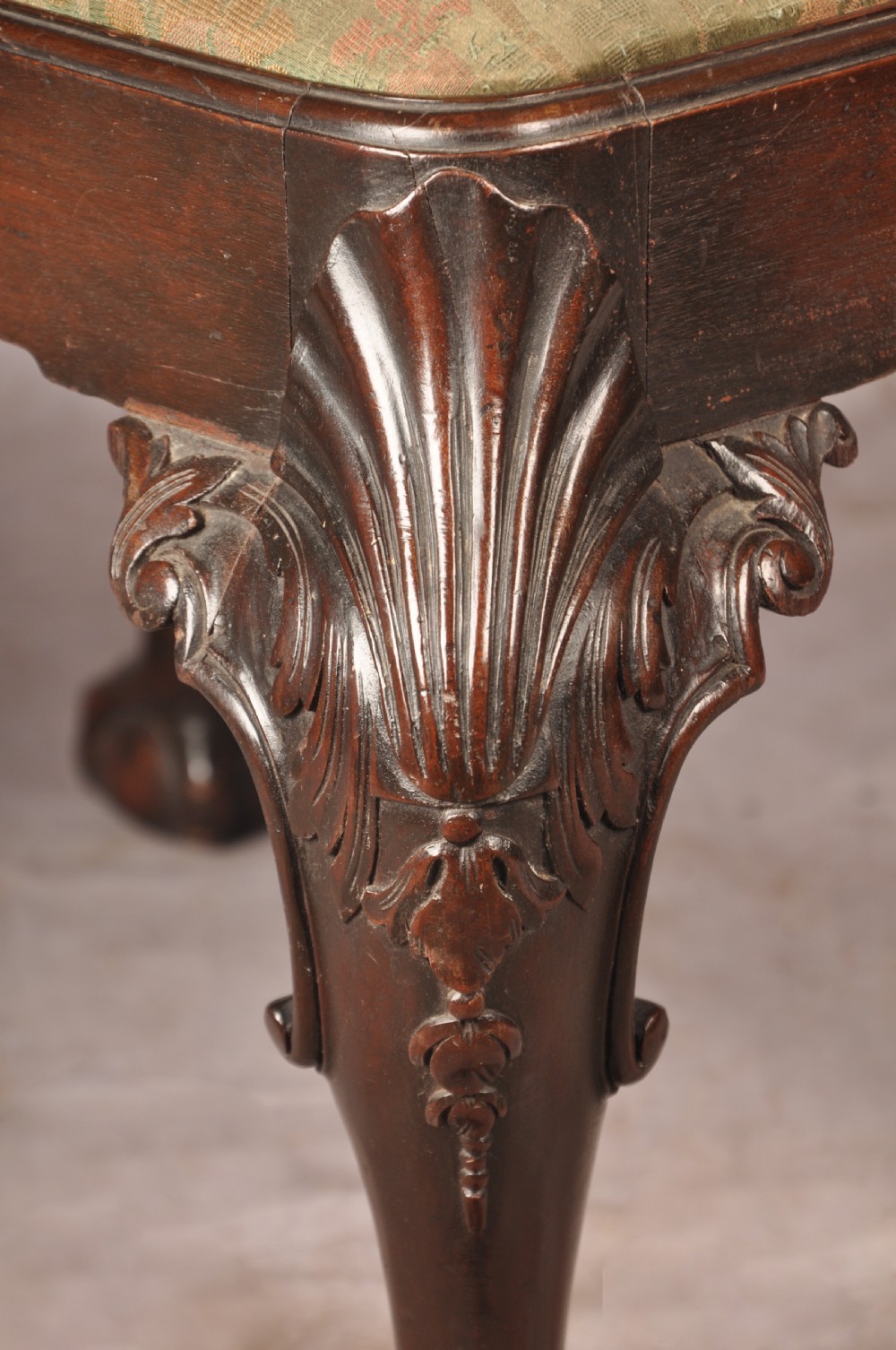 19th Century Mahogany Stool View V