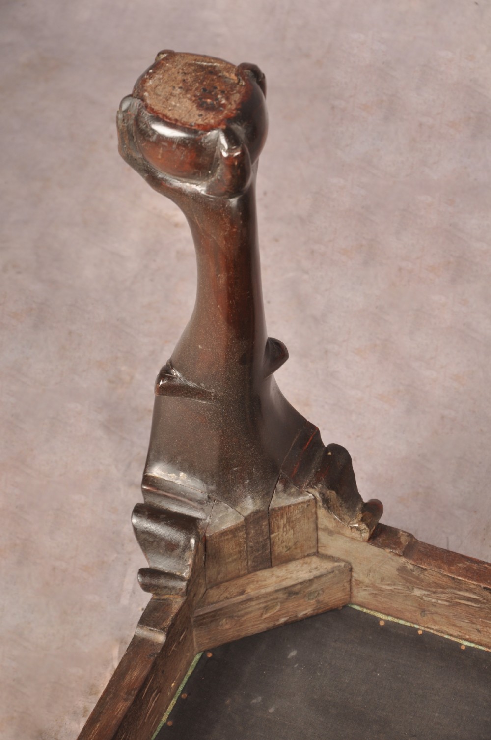 19th Century Mahogany Stool View VIII