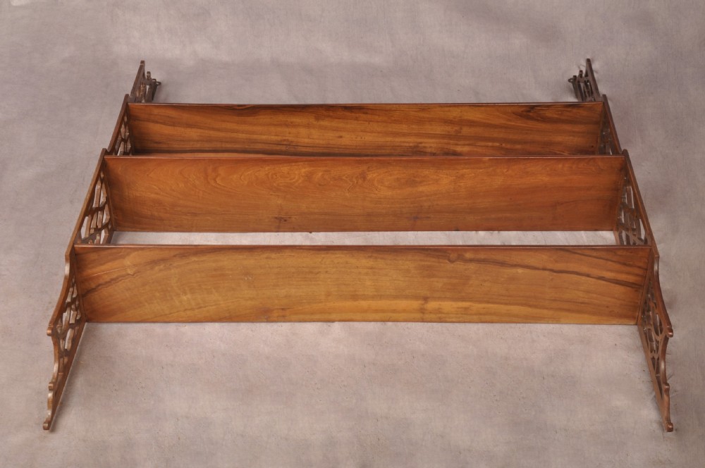 18th Century Padouk wood Chippendale Hanging Shelves View XIV