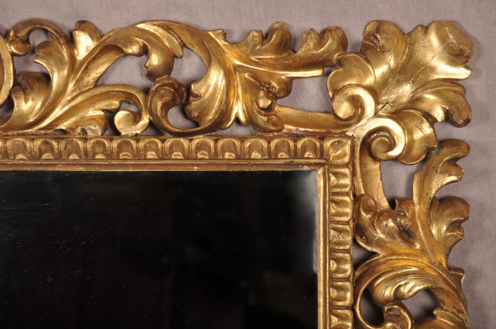 Large late 18th Century Florentine Mirror  View II
