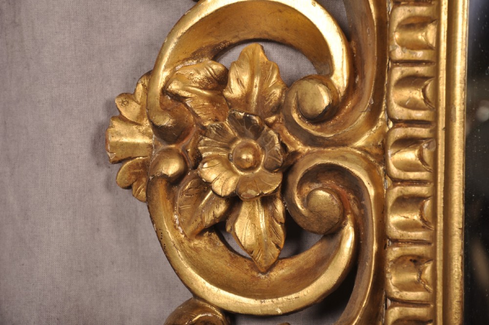 Large late 18th Century Florentine Mirror  View IV