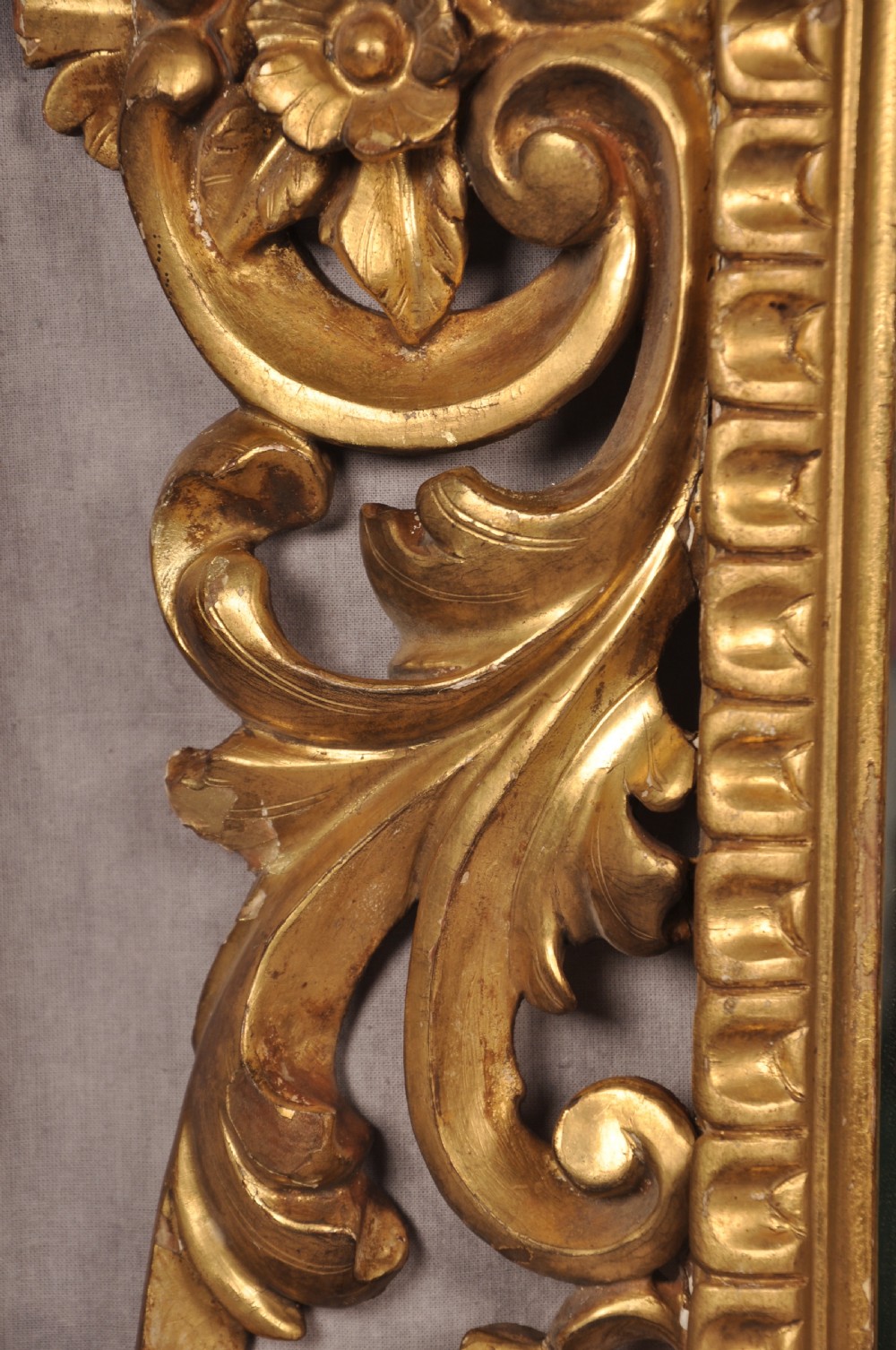 Large late 18th Century Florentine Mirror  View V