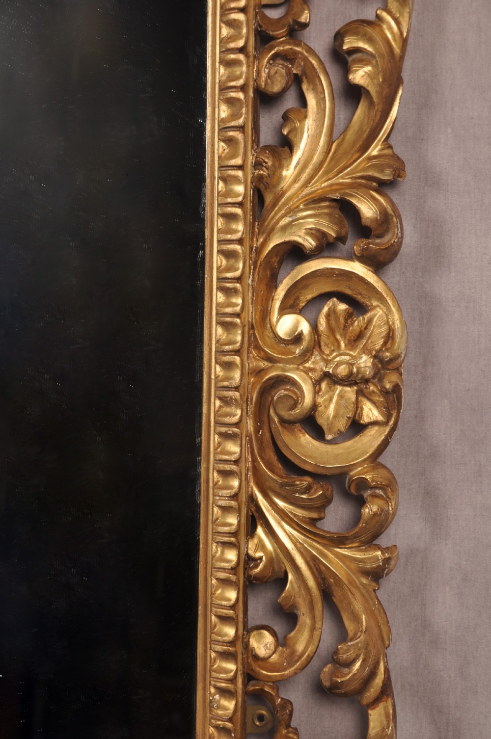 Large late 18th Century Florentine Mirror  View VI