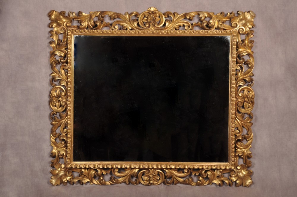 Large late 18th Century Florentine Mirror  View VII