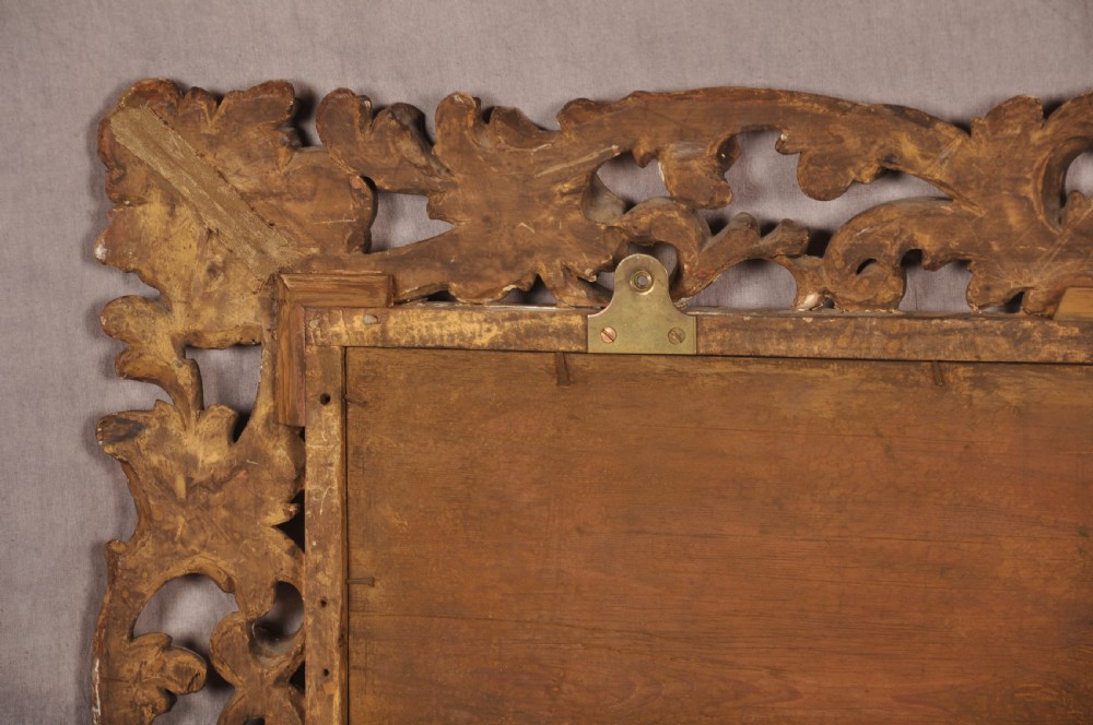 Large late 18th Century Florentine Mirror  View X
