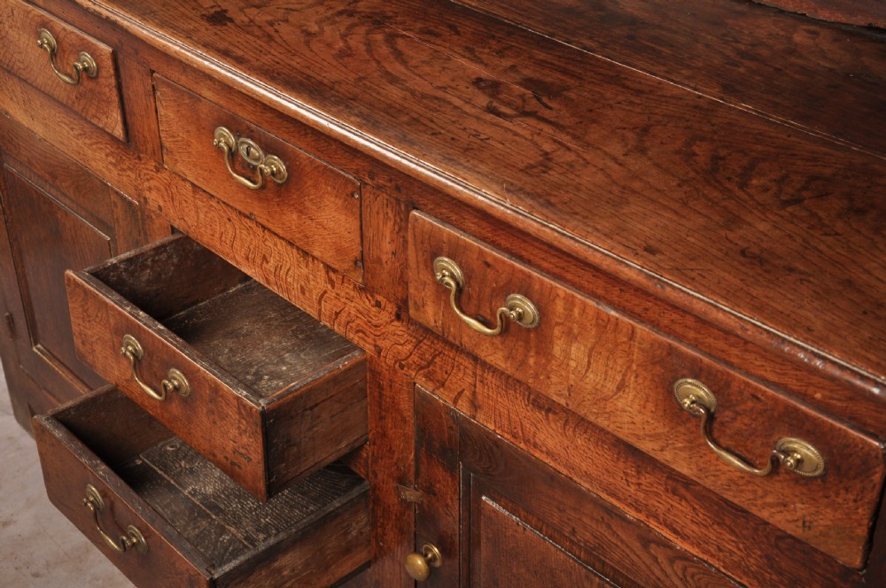Fabulous Mid 18th Century Welsh Oak Dresser  View III