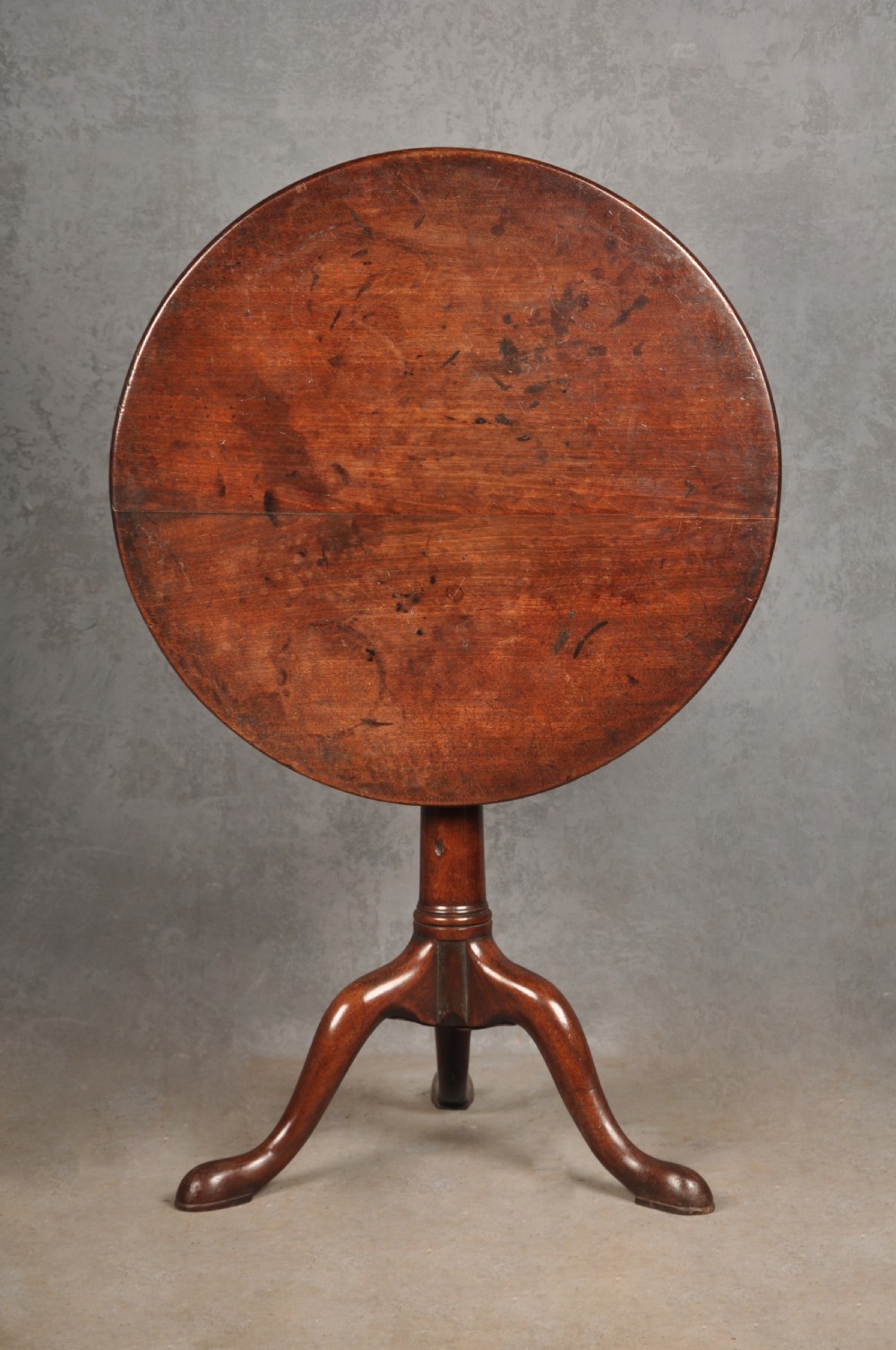Mid 18th Century Mahogany Tripod Table View II