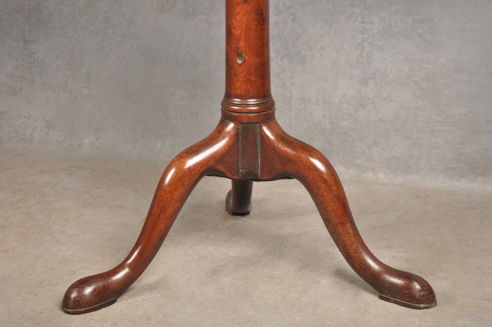 Mid 18th Century Mahogany Tripod Table View IV