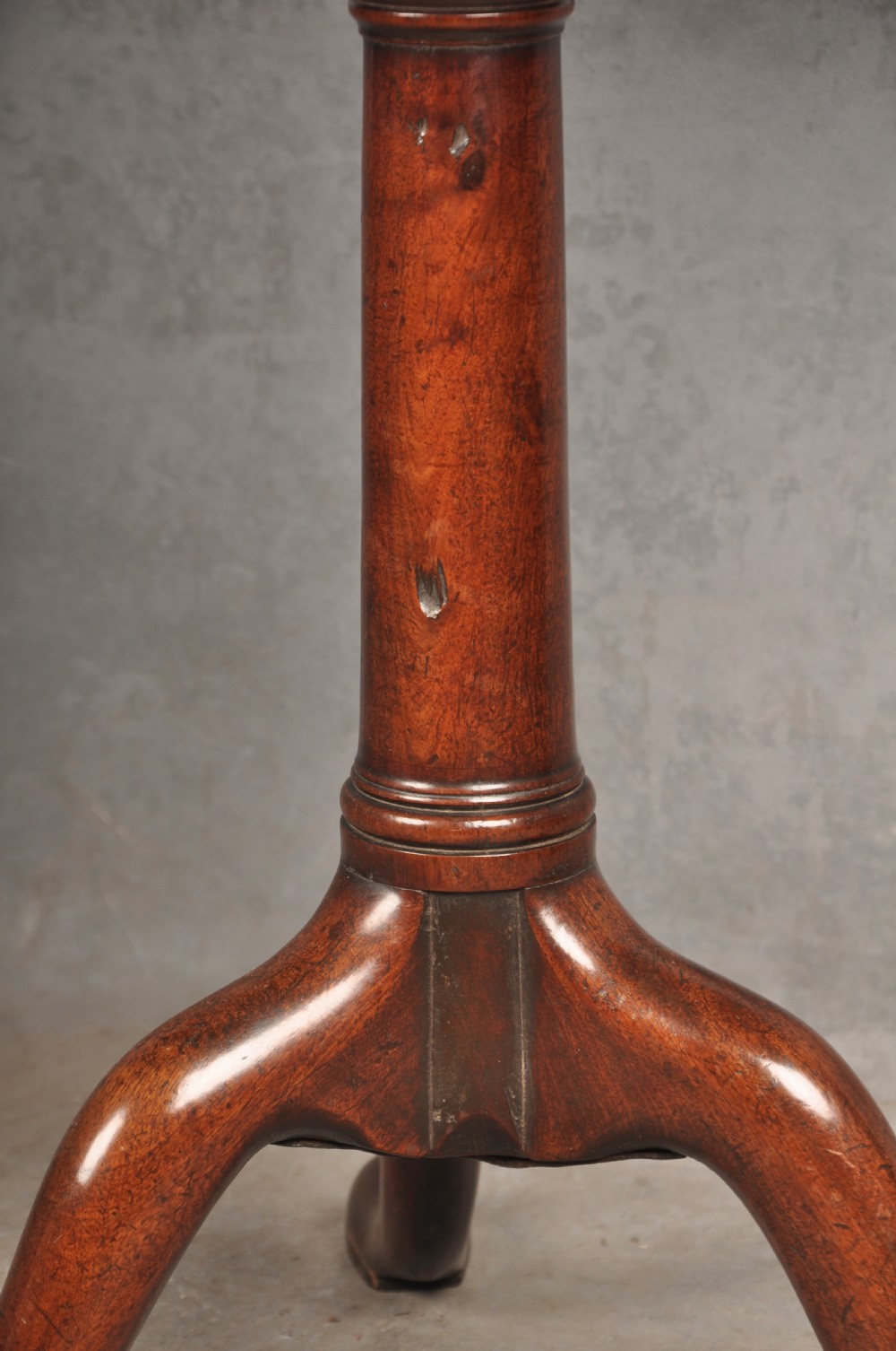 Mid 18th Century Mahogany Tripod Table View V