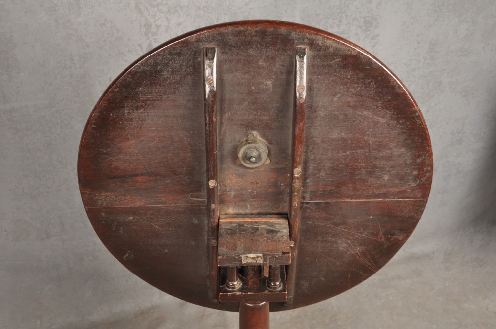 Mid 18th Century Mahogany Tripod Table View VI