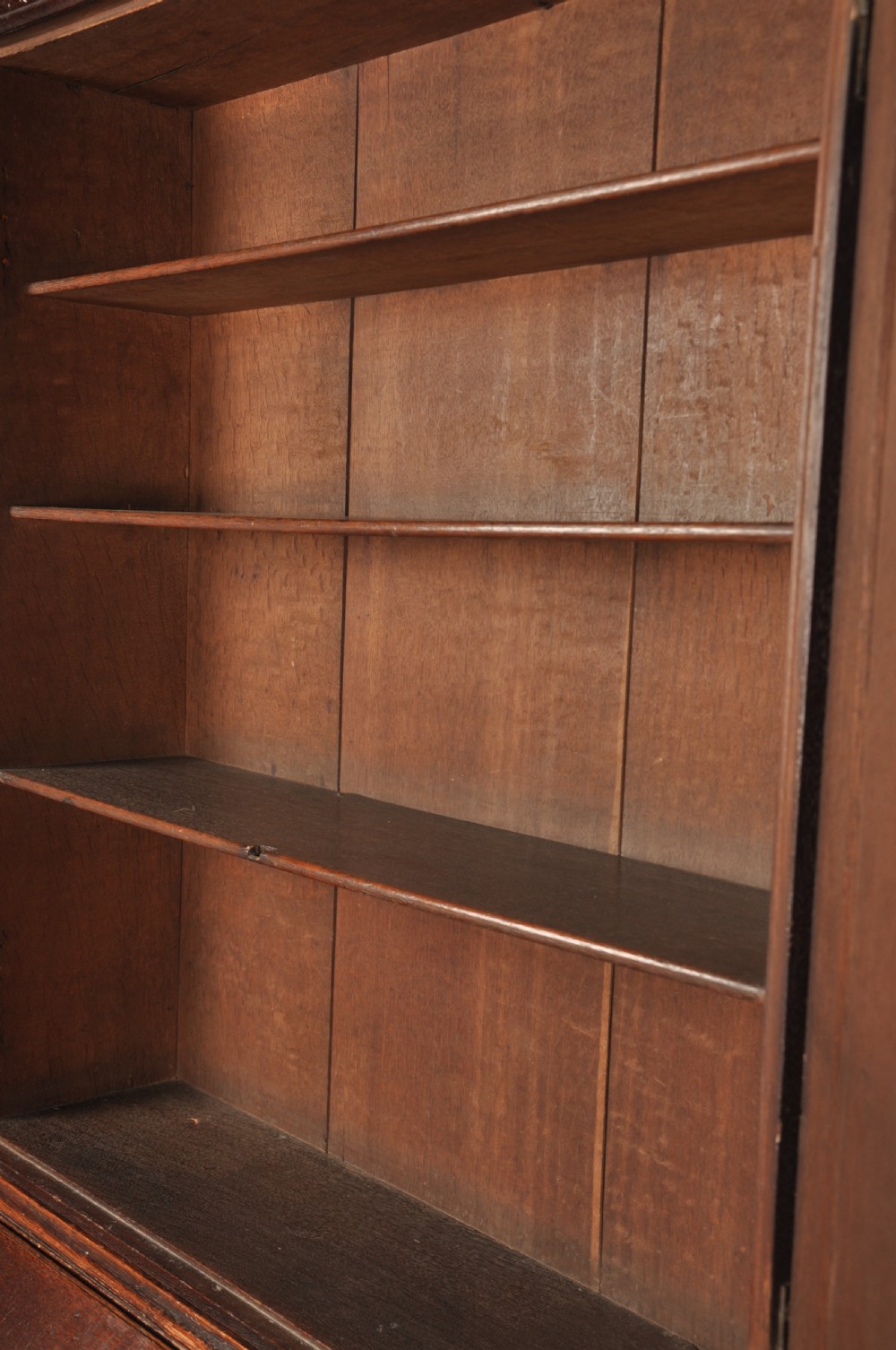 Early 18th Century Oak Bureau Bookcase View XVII