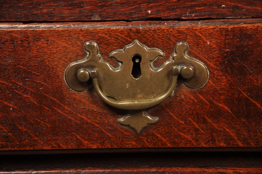 Early 18th Century Oak Bureau Bookcase View XVIII
