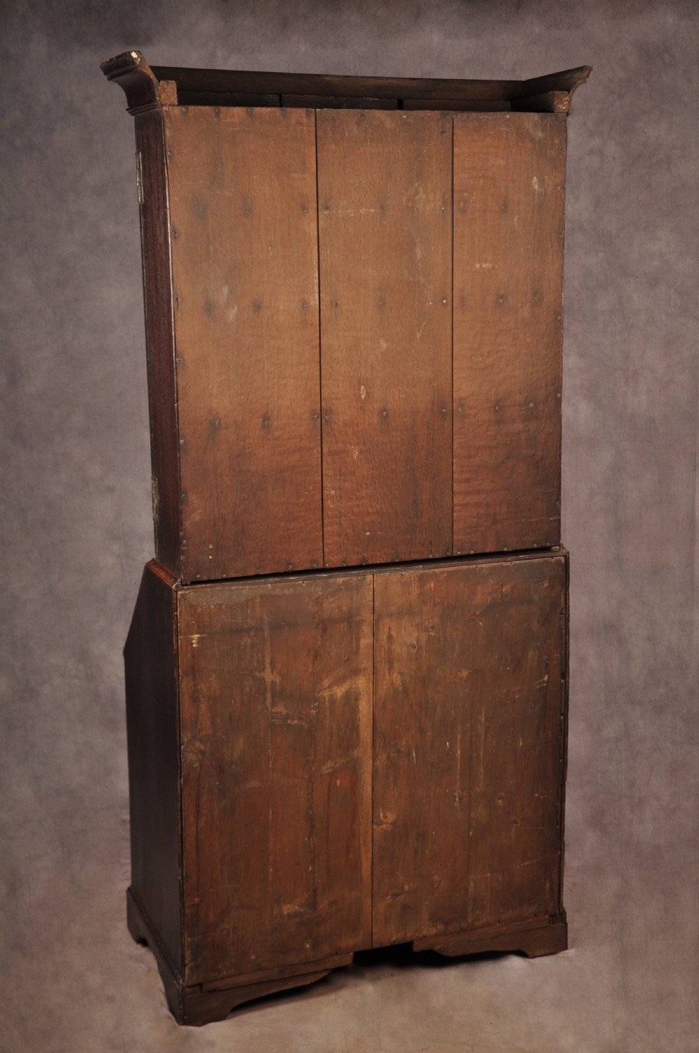 Early 18th Century Oak Bureau Bookcase View XXVI