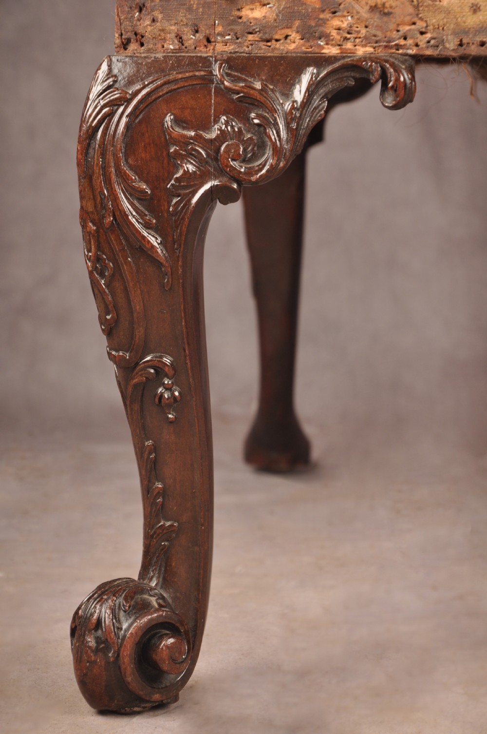 Fine 18th Century Chippendale Mahogany Gainsborough Armchair View III