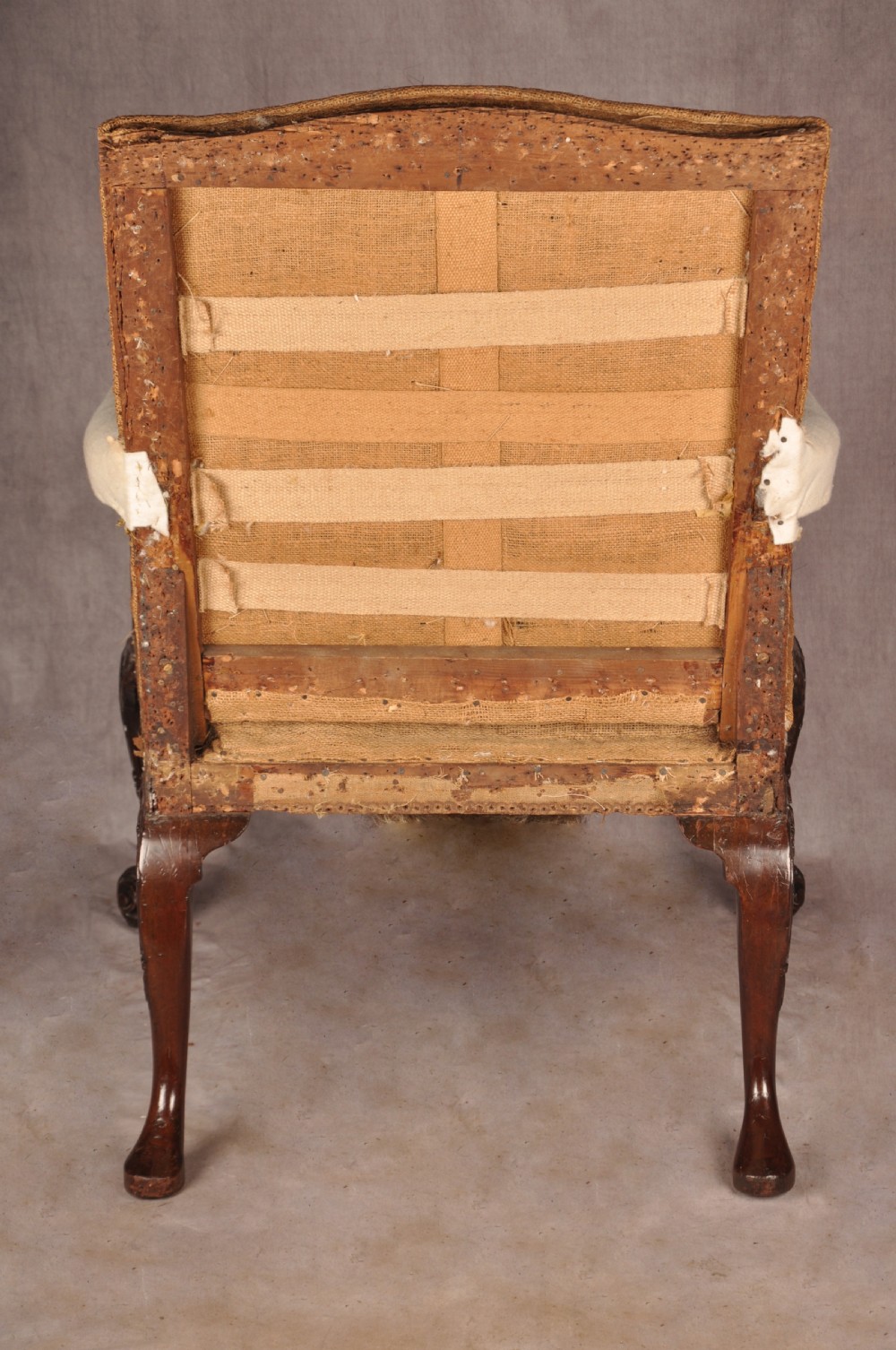 Fine 18th Century Chippendale Mahogany Gainsborough Armchair View XIII