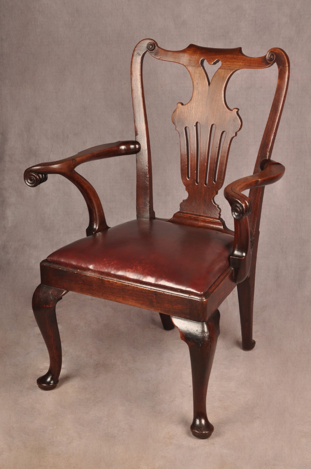 George II Walnut Armchair View XI