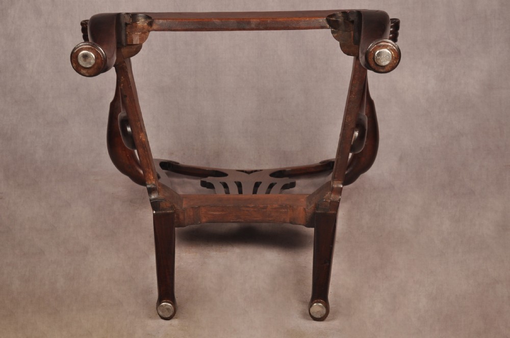 George II Walnut Armchair View XVI