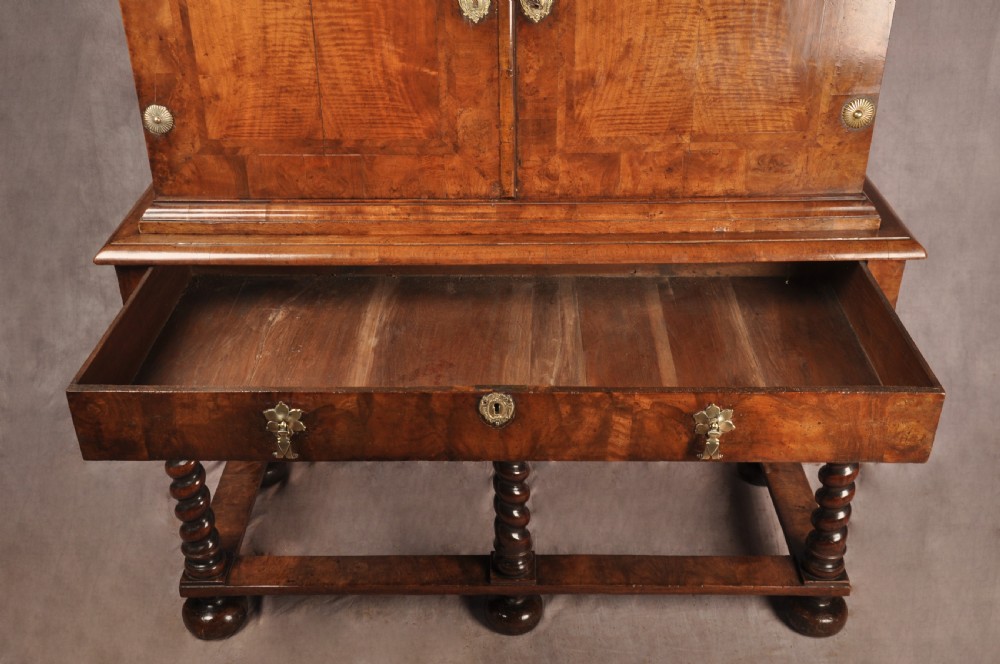17th Century Walnut Cabinet On Stand View VI