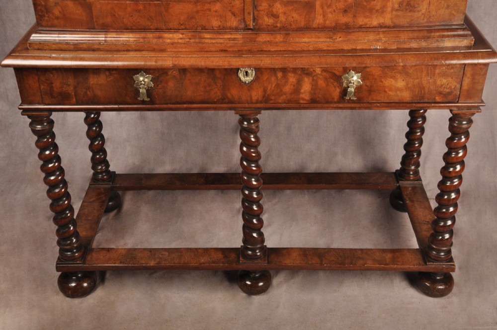 17th Century Walnut Cabinet On Stand View VII