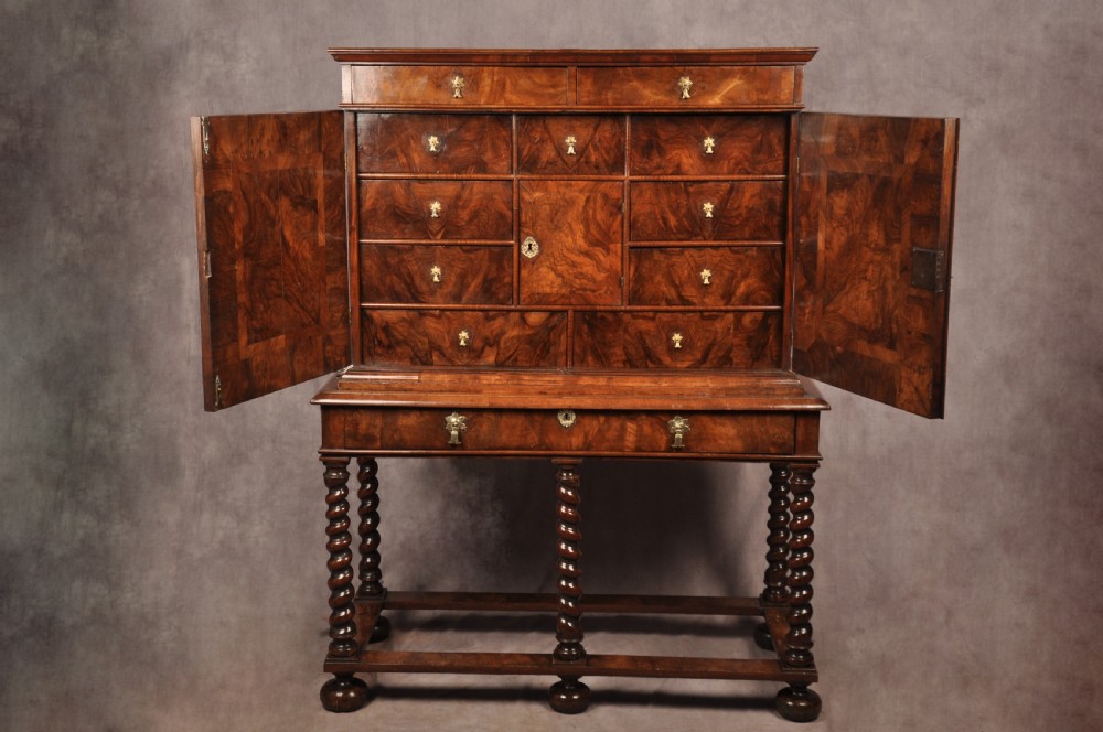 17th Century Walnut Cabinet On Stand View IX