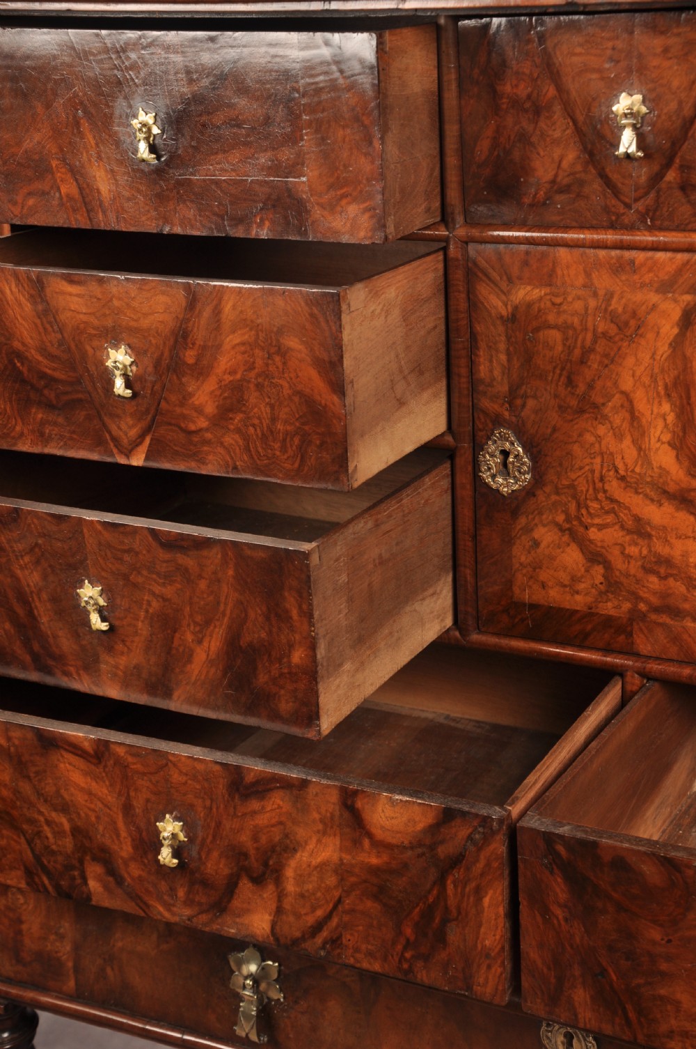 17th Century Walnut Cabinet On Stand View XI