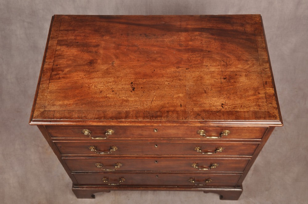 Small 18th Century Mahogany Chest Of Drawers View II
