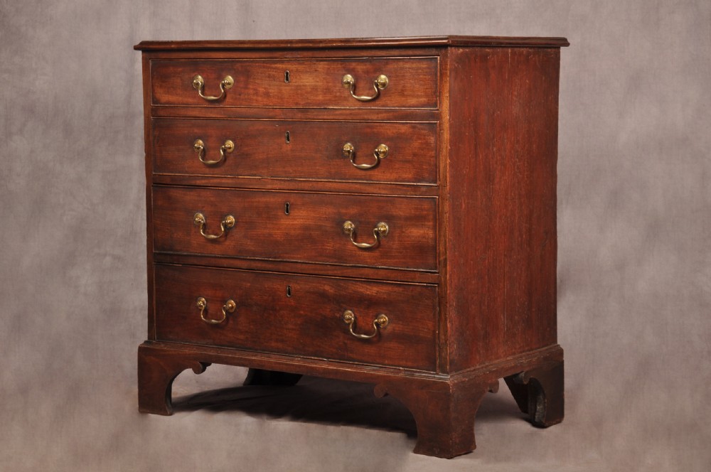 Small 18th Century Mahogany Chest Of Drawers View IV
