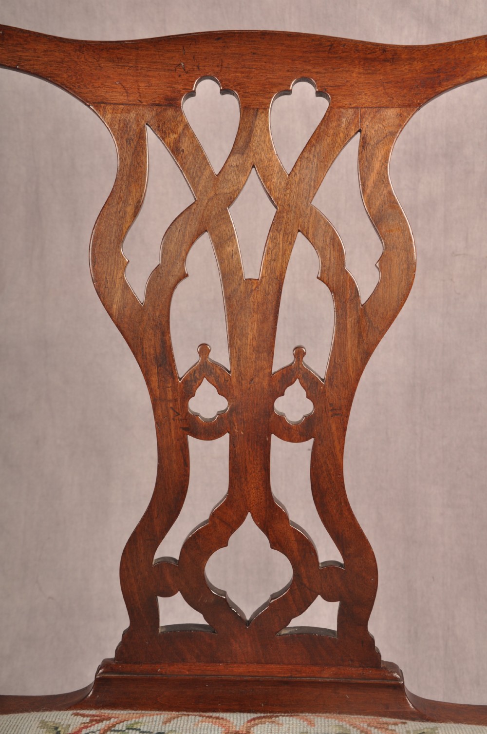 18th Century Mahogany Chippendale Armchair View IX