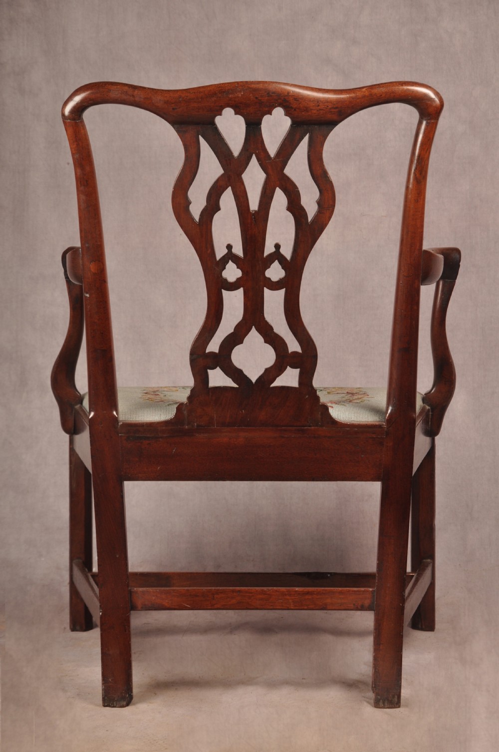 18th Century Mahogany Chippendale Armchair View XIV