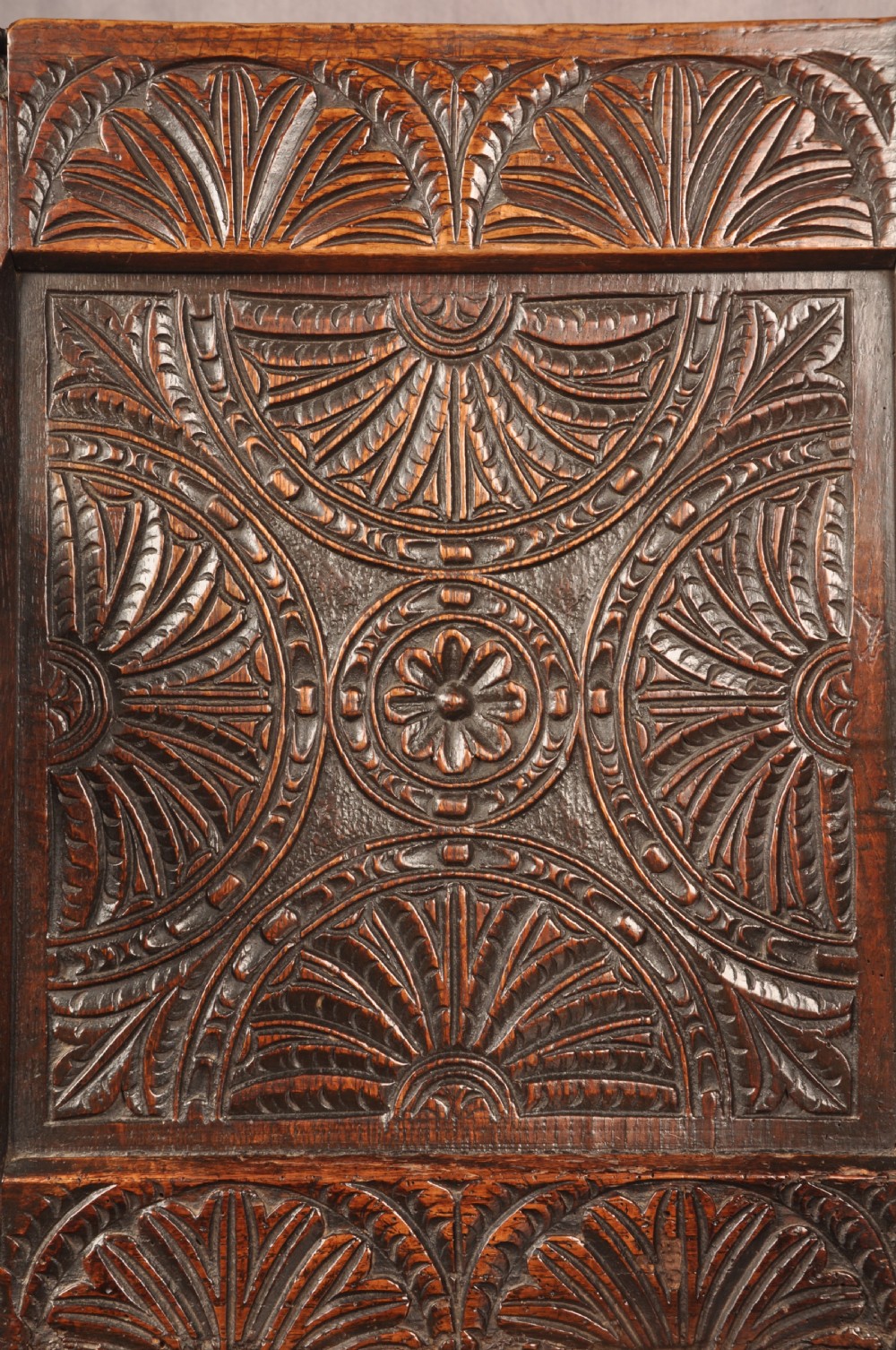 Early 17th Century Oak Wainscot Chair View V
