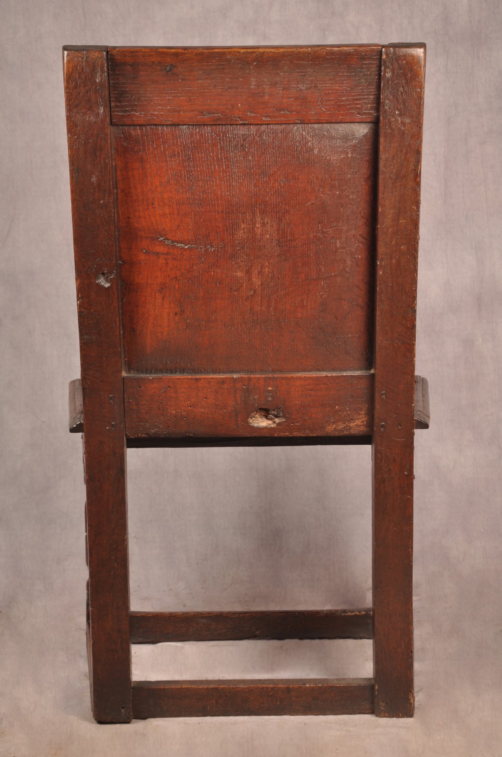 Early 17th Century Oak Wainscot Chair View XII