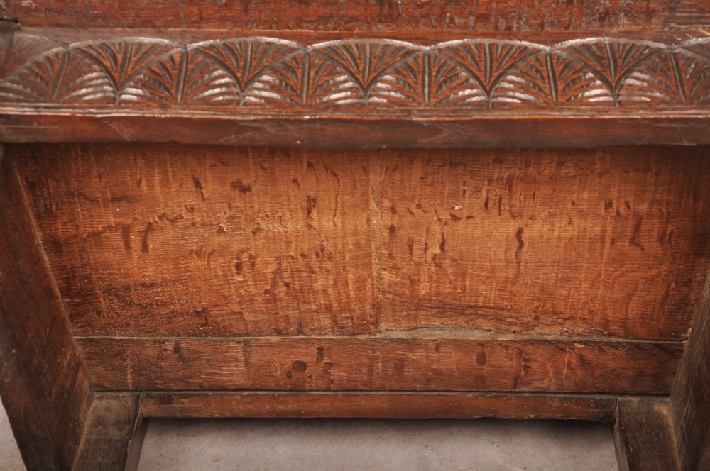 Early 17th Century Oak Wainscot Chair View XIV