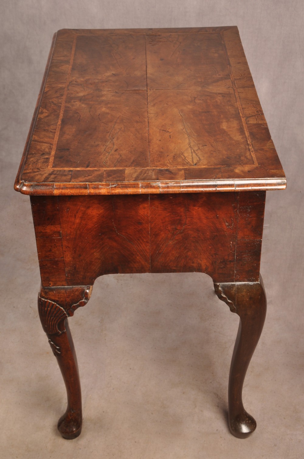 A Rare Early 18th Century Walnut Lowboy View X