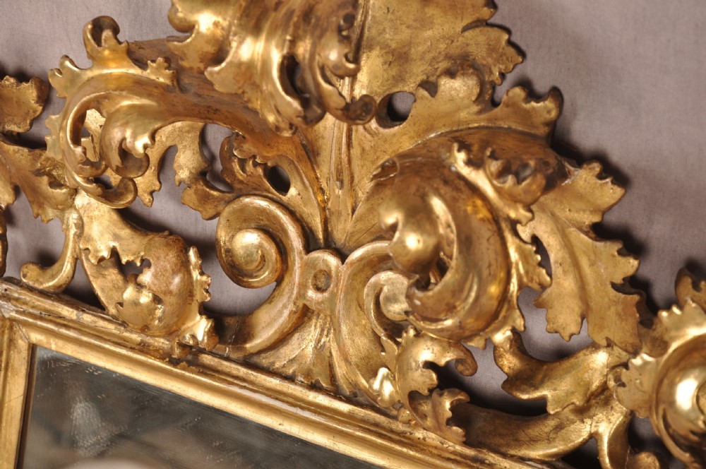 Fine 19th Century Florentine Mirror View III