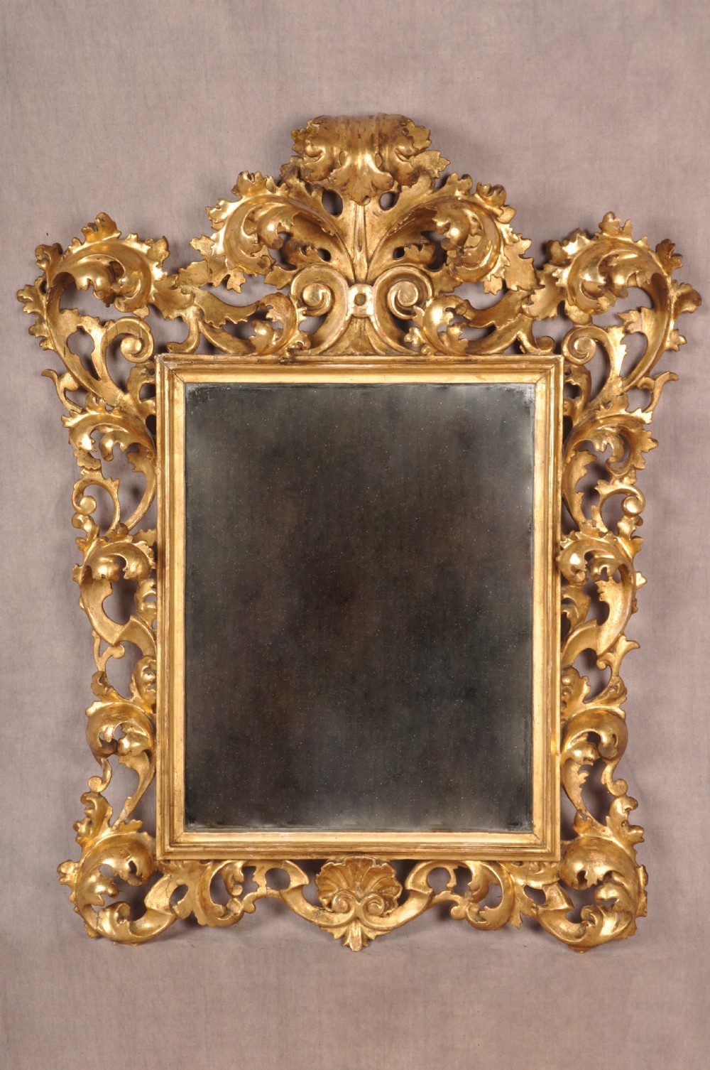 Fine 19th Century Florentine Mirror View VII