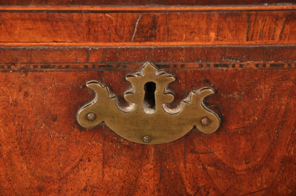 Exceptional Early 18th Century Walnut Chest On Stand  View V
