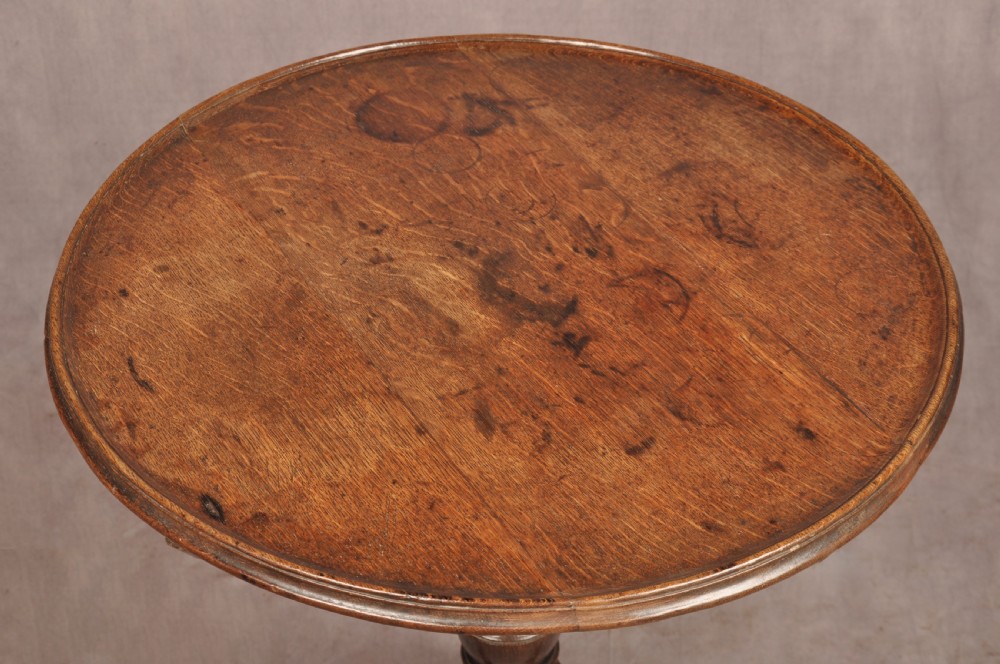 Mid 18th Century Oak Tripod Table View IV