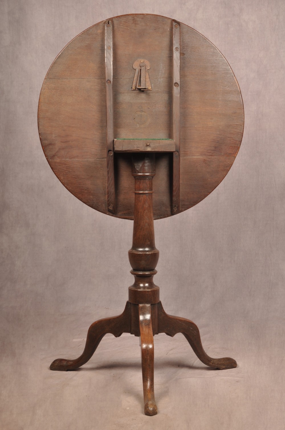 Mid 18th Century Oak Tripod Table View VIII